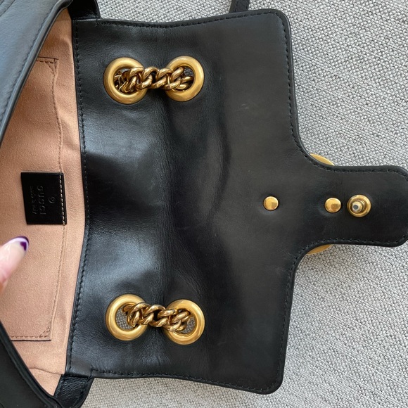 Gucci GG marmot 2.0 mini quilted black - Picture 4 of 9